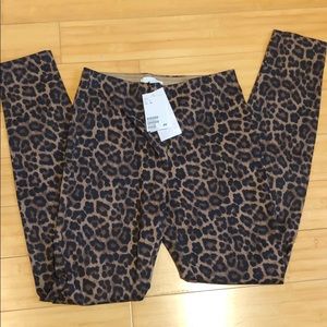 Cheetah/leopard print pants